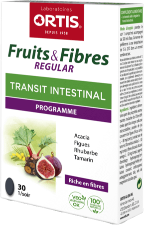 Ortis Fruits & Fibres Regular Comprimes 30  -  Ortis