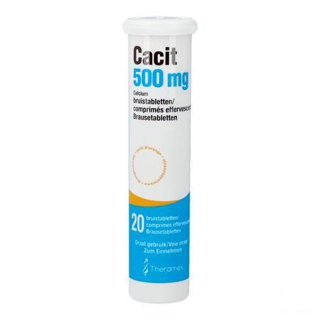 Cacit 500 Bruistabletten Tube 20 X 500 mg