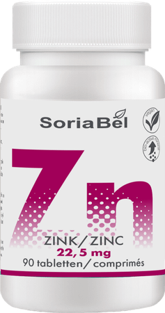 Soria Zinc Bio-Actif 22,5Mg Comp 90