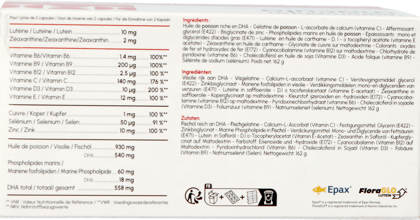 Naturophta Macula Capsule 180 -  Horus Pharma