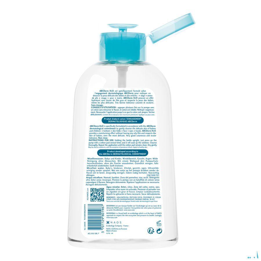 Bioderma Abc Derm H2o Doseerpompe 1l