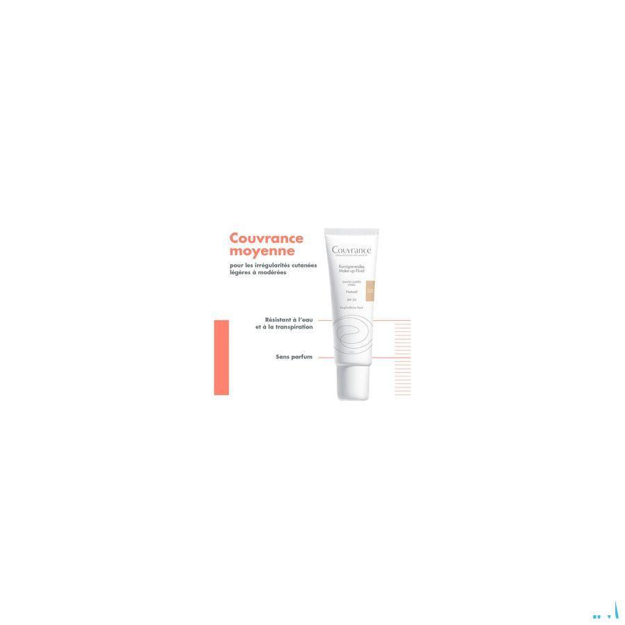 Avene Couvrance Fdt Correct. Fluide 2 Naturel 30 ml  -  Avene