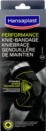 Hansaplast Sport Kniebrace Zwart  -  Beiersdorf