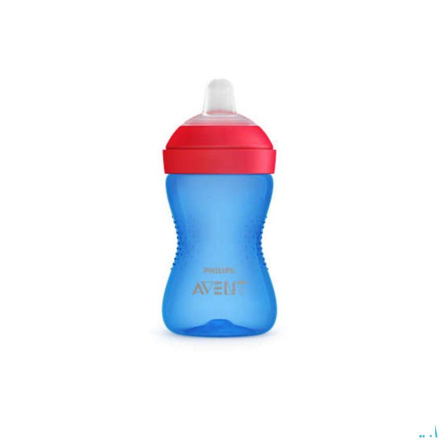 Philips Avent Drinkbeker Zachte Tuit 300  ml Blauw  -  Bomedys