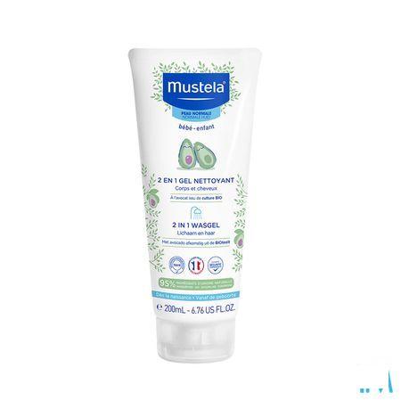 Mustela Pn 2in1 Wasgel 200 ml