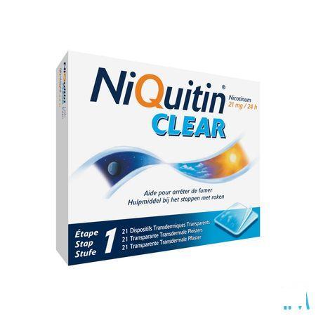 Niquitin Clear Patches 21 X 21 mg