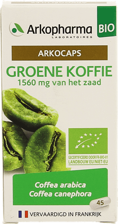 Arkocaps Groene Koffie Bio Caps 45 Nf  -  Arkopharma