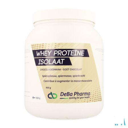 Whey Proteine Isolaat Chocolade 900  -  Deba Pharma