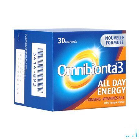Omnibionta-3 All Day Energy Comprimes 30