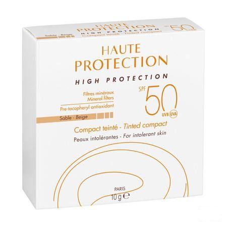 Avene Zon Compact Getint Ip50 + Zand 10 gr  -  Avene
