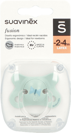 Suavinex Fopspeen Fusion Latex Anatom. -2m/ + 4m