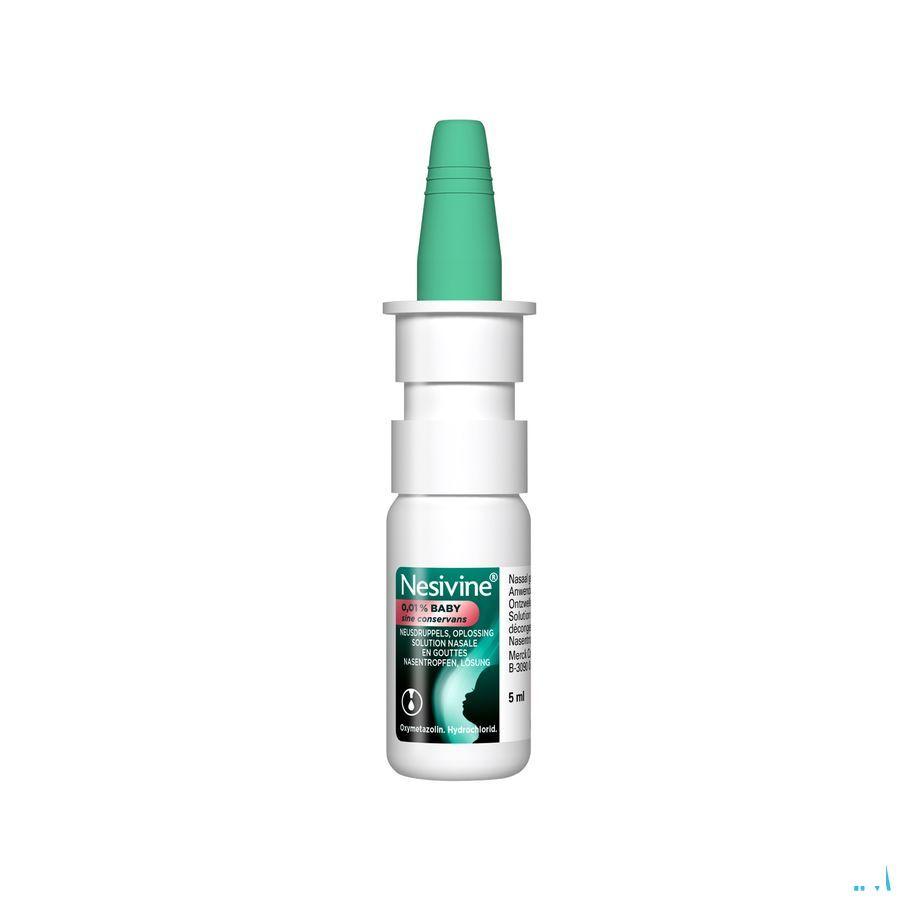 Nesivine 0,01% Sine Conserv Baby Druppels Nas 5 ml