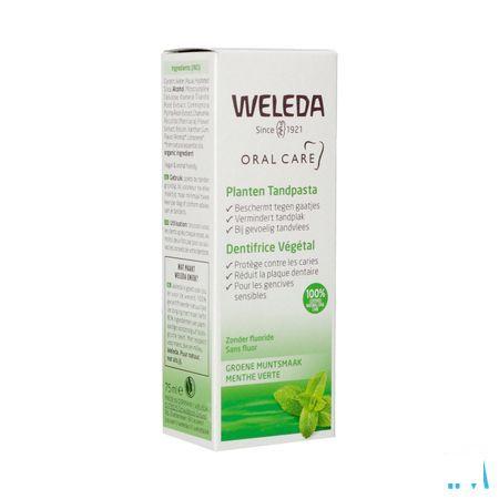 Weleda Tandpasta Planten Tube 75ml  -  Weleda
