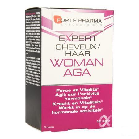 Expert Haar Vrouw Aga Capsule 60  -  Forte Pharma