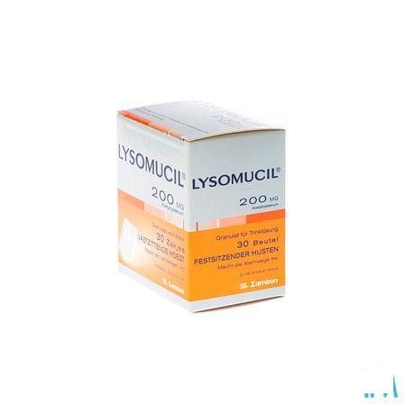 Lysomucil 200 Gran Zakjes 30 X 200 mg