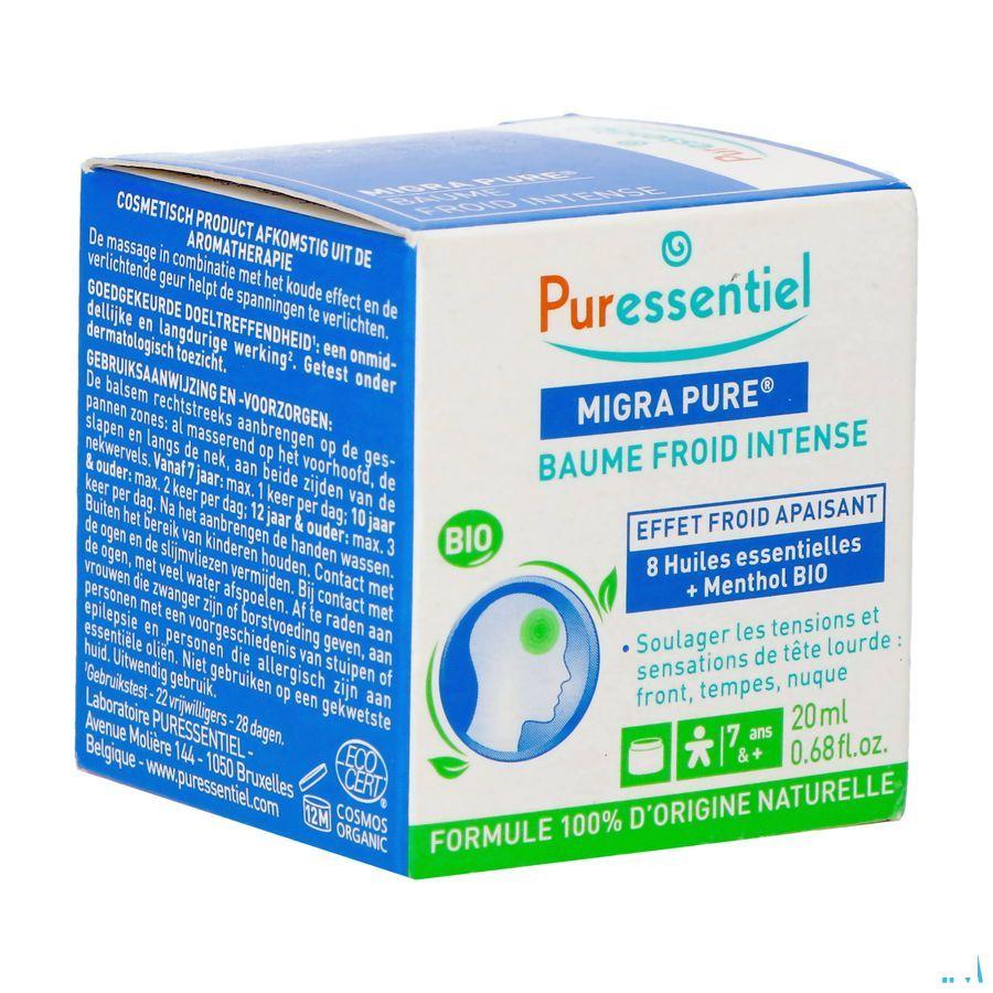 Puressentiel Migra Pure Baume Froid Intense 20 ml