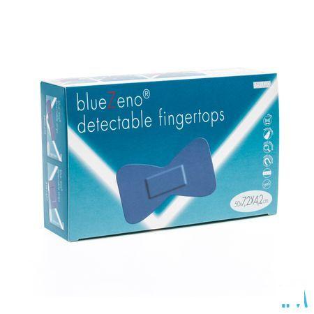 Bluezeno Detectable Fingertop 7,2X4,2Cm 50  -  Zeno Phar