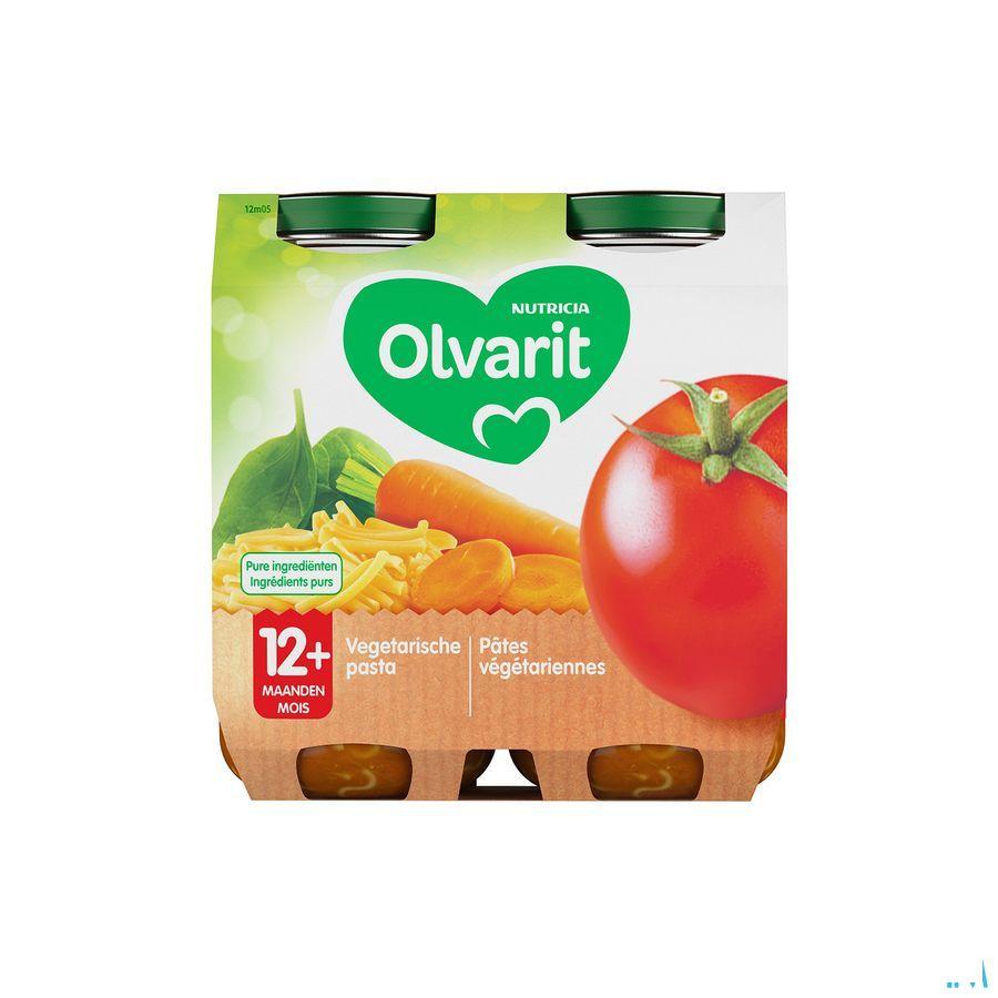 Olvarit Vegetarische Pasta 2x250 gr 12m05  -  Nutricia