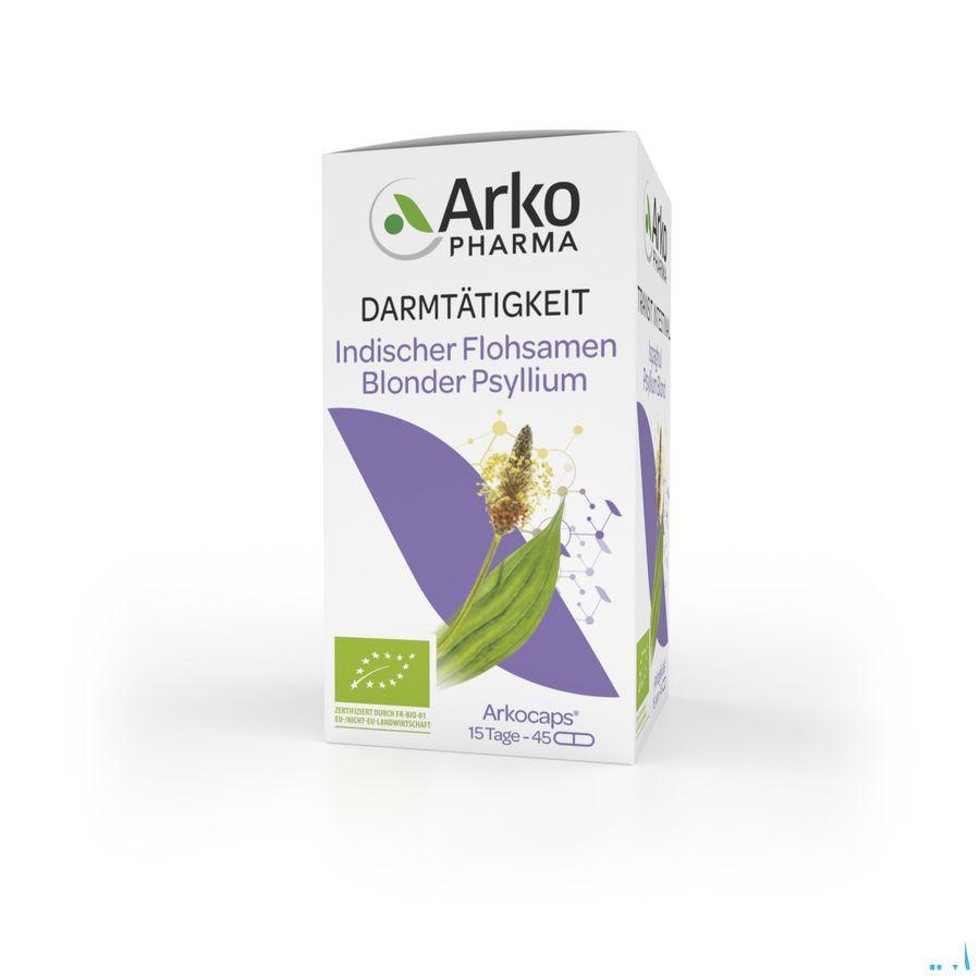 Arkogelules Ispaghul Psyllium Blond Bio Caps 45