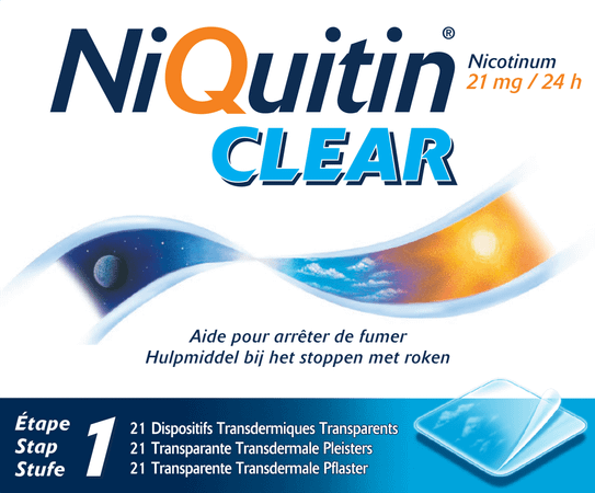 Niquitin Clear Patches 21 X 21 mg