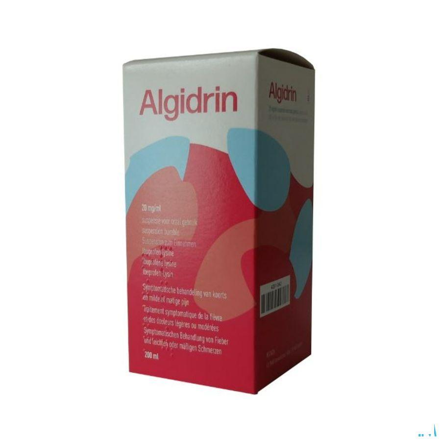 Algidrin 20 mg/ml Orale Susp Siroop 200 ml