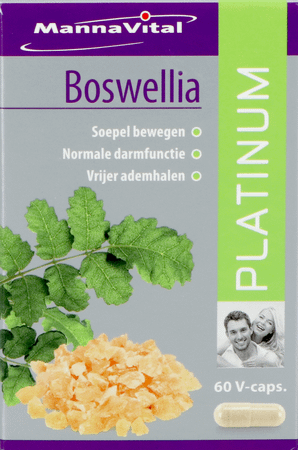 Mannavital Boswellia Platinum V-Capsule 60