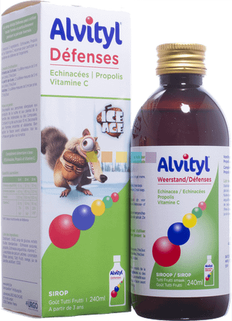 Alvityl Defenses Adg Sirop 240 ml  -  Urgo Healthcare