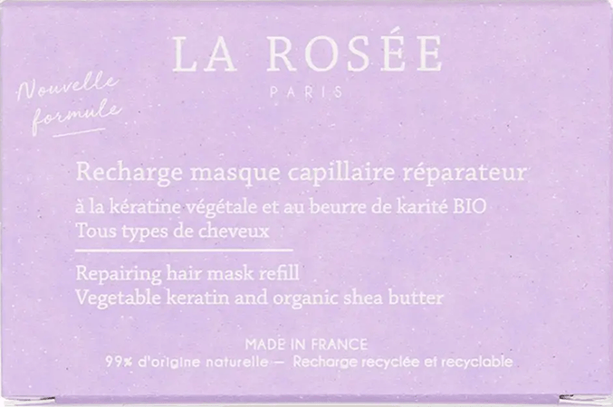 La Rosee Masque Capillaire Reparatrice Keratine Karite Rech. 200 ml