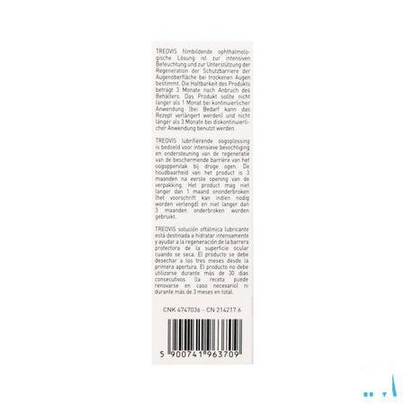 Treovis Lubrifierende Oogoplossing 10 ml
