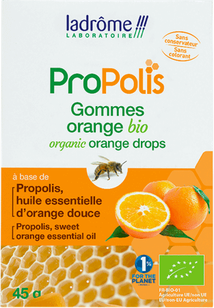 Propolis gommetjes met sinaas - Ladrome