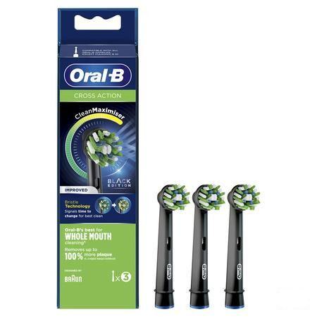 Oral-B Refill Eb50-3 Crossaction Black 3
