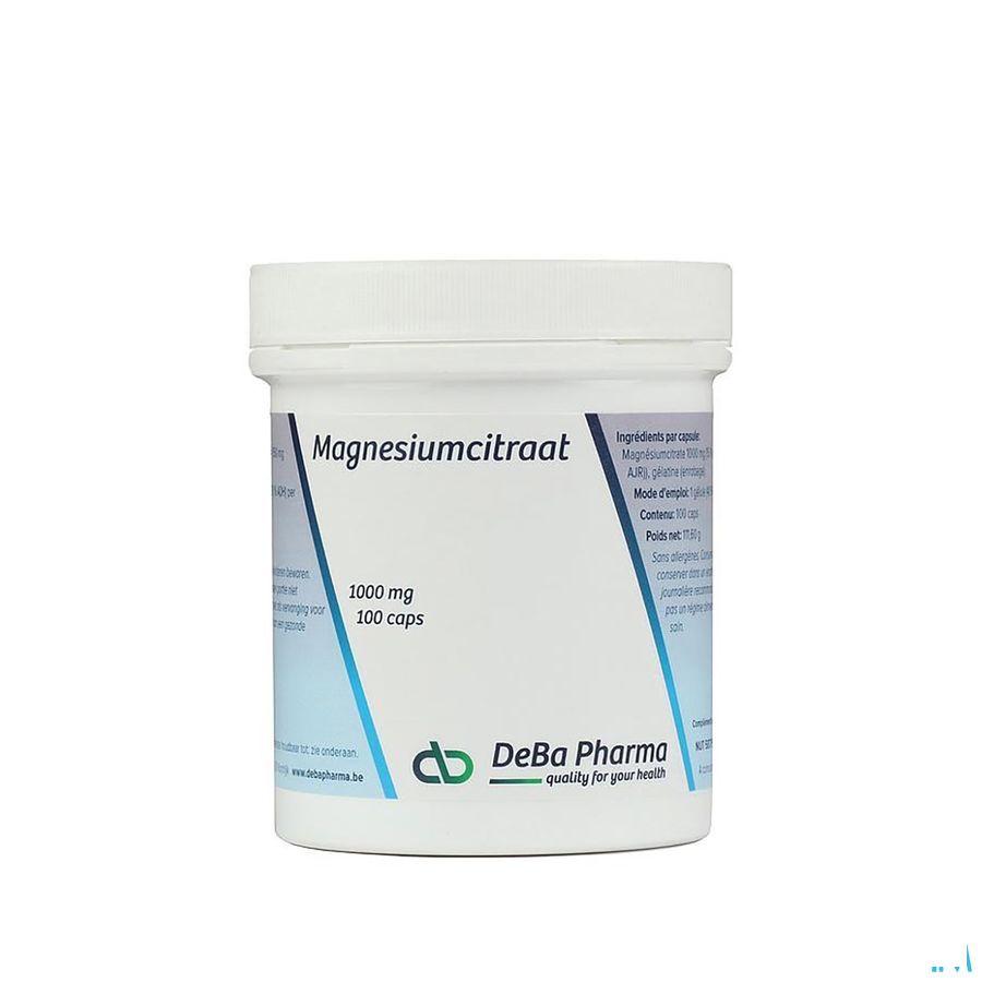 mg Citraat V-Capsule 100 1000 mg  -  Deba Pharma