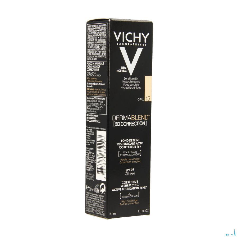 Vichy Fdt Dermablend Correction 3d 15 30 ml  -  Vichy