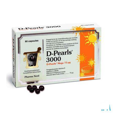 D-pearls 3000 Capsule 80  -  Pharma Nord