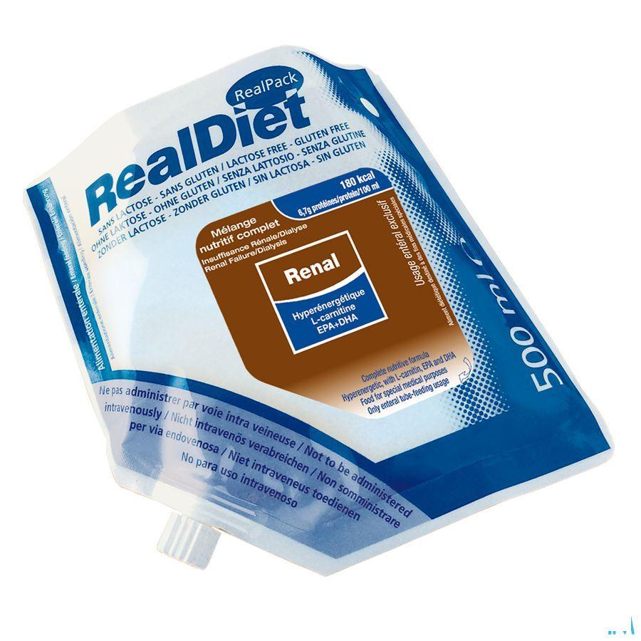 Realdiet Renal Pack 500 ml  -  Bs Nutrition
