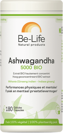 Ashwagandha 5000 Bio Be Life Caps 180  -  Be-Life