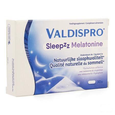 Valdispro Sleepzz Melatonine 30 Tabl