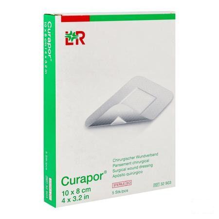 Curapor Pansement Chirurg. Sterile 10cmx 8cm 5 32903  -  Lohmann & Rauscher