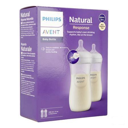 Philips Avent Natural 3.0 Zuigfles Duo 2X330 ml