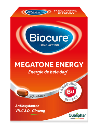 Biocure Megatone Energy La Comp 30  -  Qualiphar