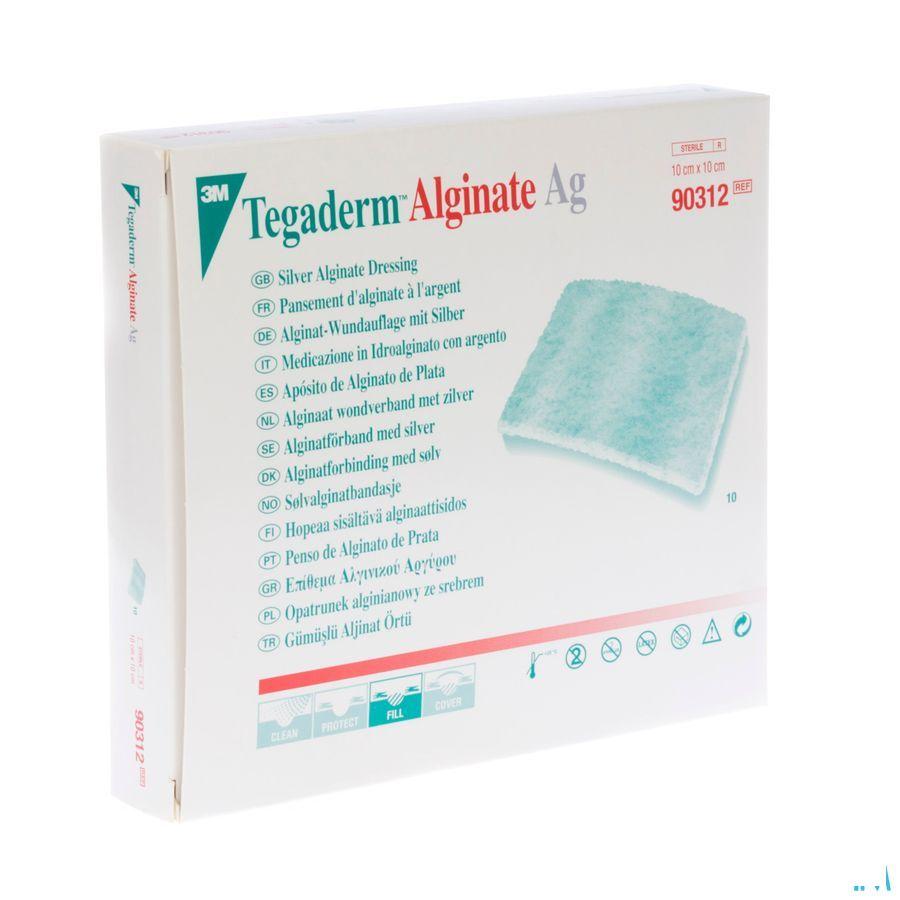 Tegaderm Alginate Ag 10cmx10cm 10 90312  -  3M