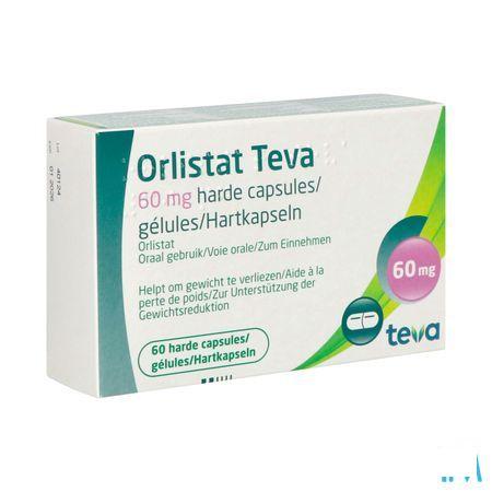 Orlistat Teva Harde Capsule 60 X 60 mg 