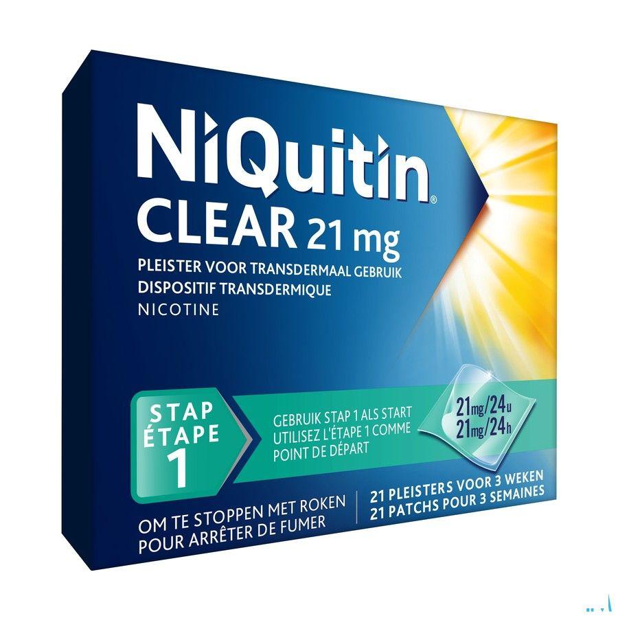 Niquitin Clear Patches 21 X 21 mg