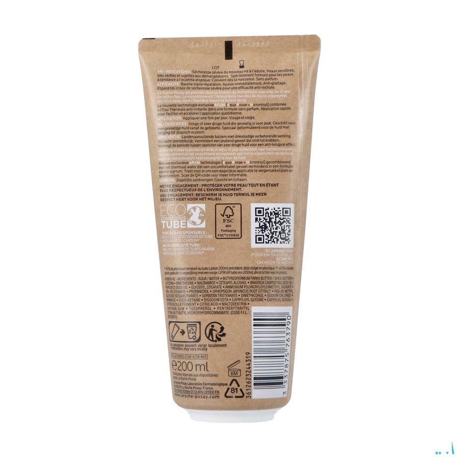 Lipikar Balsem Ap+M Tube Karton 200 ml  -  La Roche-Posay