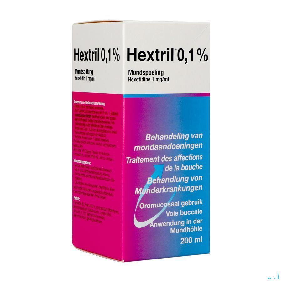 Hextril 0,1% Mondspoeling 200 ml