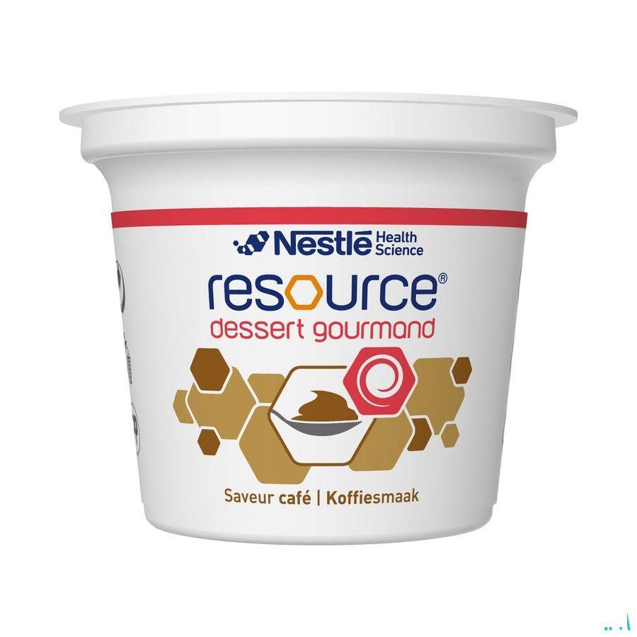 Resource Dessert Gourmand Cafe 4x125 gr  -  Nestle