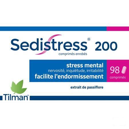 Sedistress 200 Omhulde Tabletten 98  -  Tilman