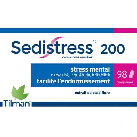 Sedistress 200 Comprimes Enrobe 98  -  Tilman