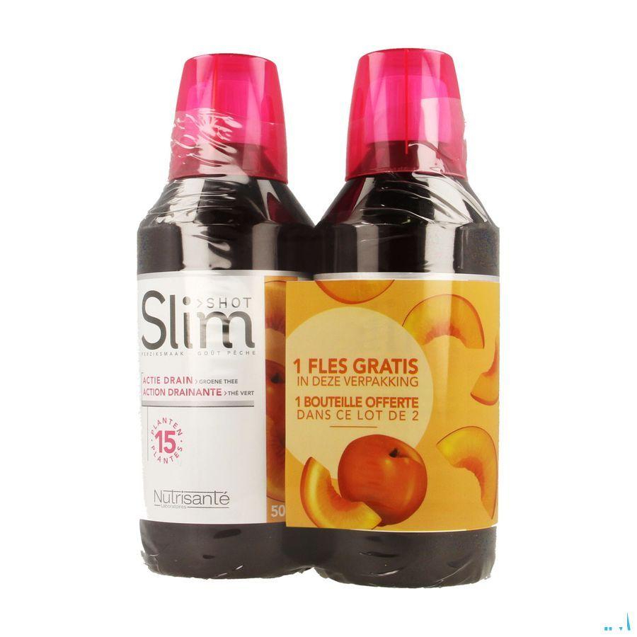 Slimshot Action Drainante 2x500 ml 1 + 1  -  Nutrisante