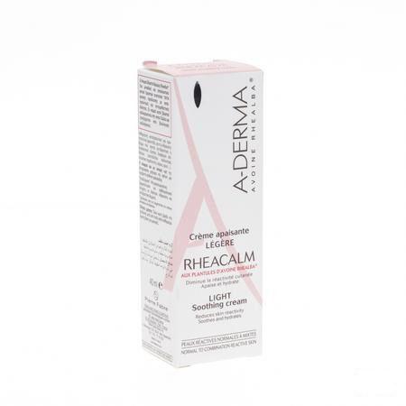 Aderma Rheacalm Creme Apaisante Legere Tube 40 ml  -  Aderma